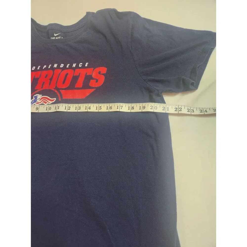 Nike Independence Patriots T-Shirt Men's XL Navy Athletic Graphic Tee